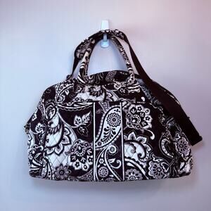 Vera Bradley Midnight Paisley Print Weekend Travel Duffel Bag